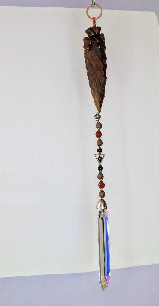 Crystal Creations gifts - arrow head - 100mm Prisms