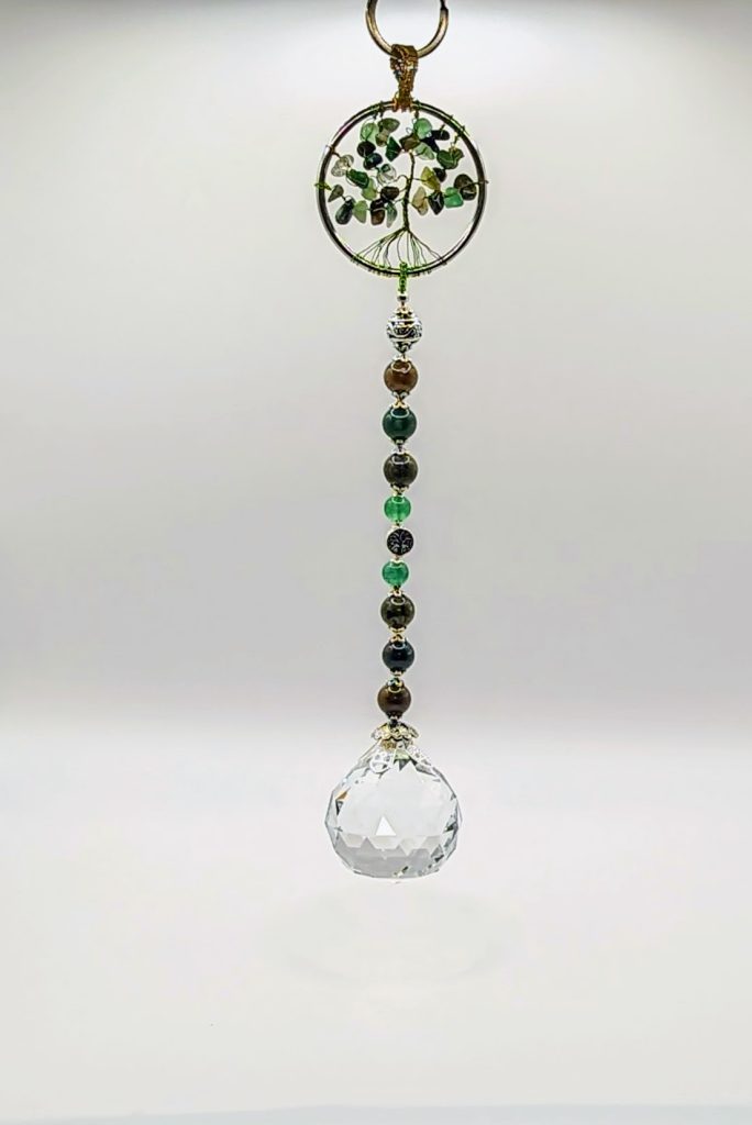 Crystal Gifts Gallery - tree of life - Large 40mm Prisms